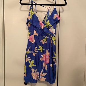 American Eagle Blue Floral Dress